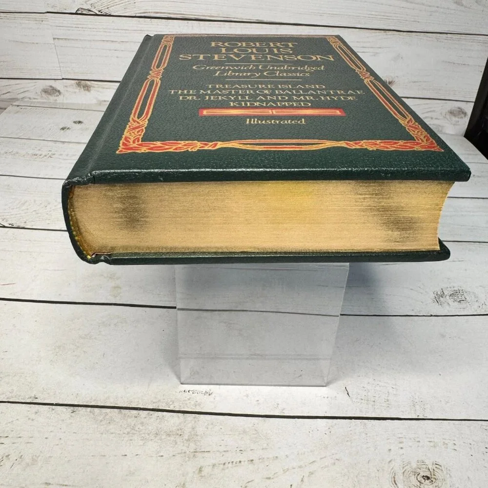 Greenwich Unabridged Library Classics Robert Louis Stevenson 1983 Illustrated HC